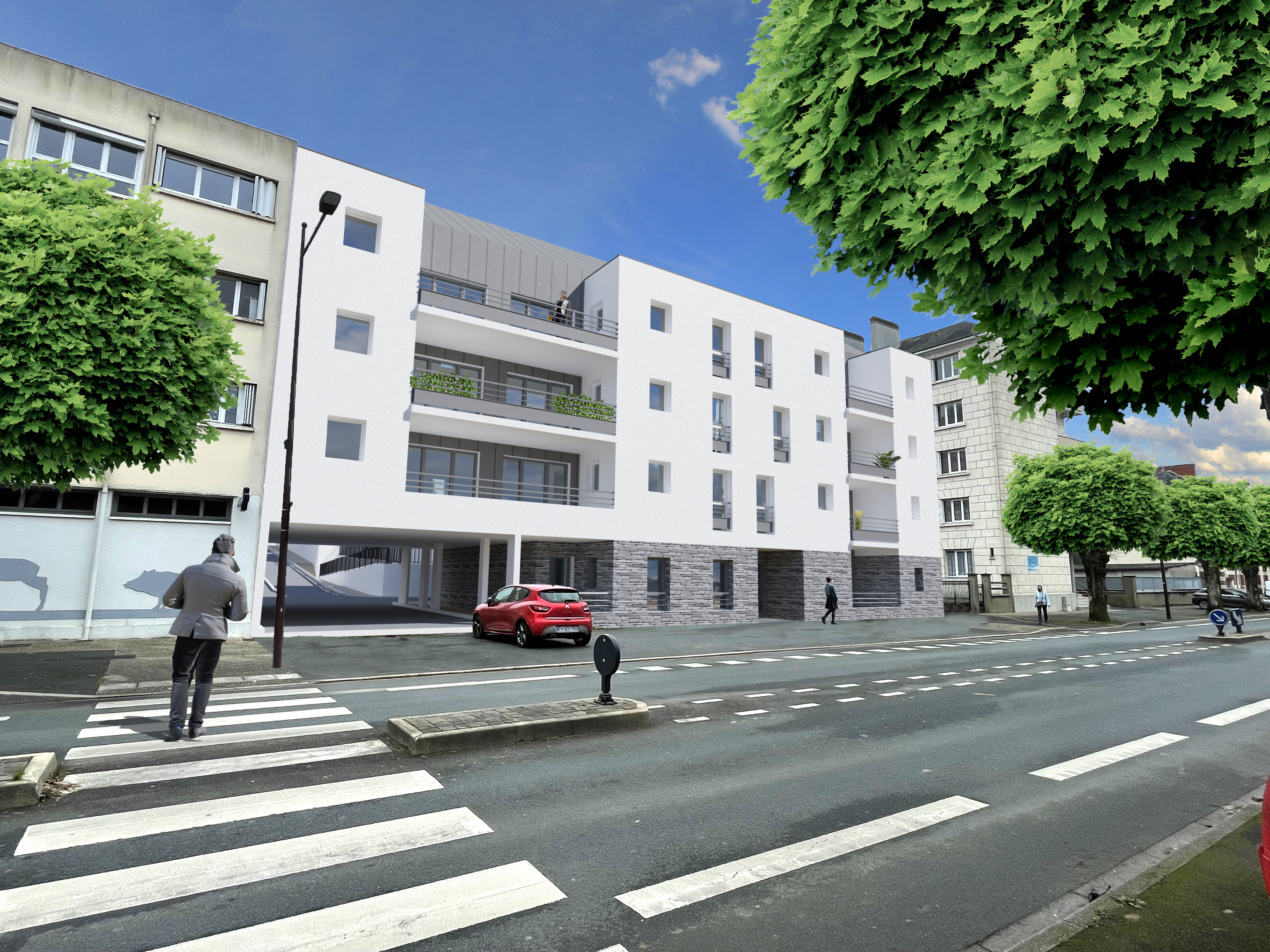 Chantier Moulin des Brasseurs — 101 logements SCALIS